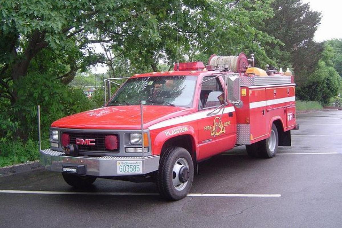 Plaistow Forestry 4 - 1994 GMC Sierra 2500 - Forestry Unit, Reading Utility Body and Custom Built by Plaistow Firemen's Association in 1995
