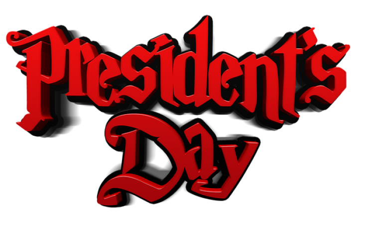 President's Day sign