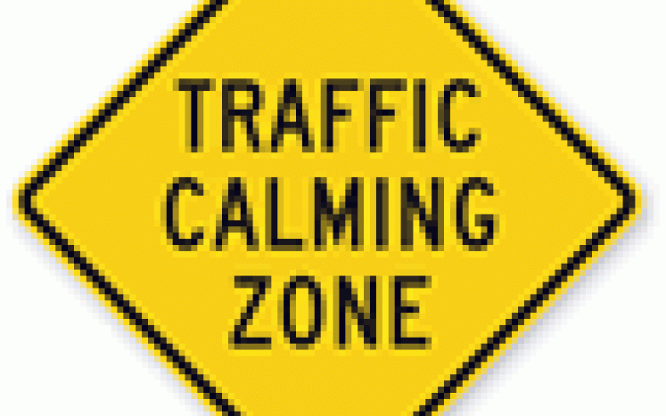 Traffic Calming Sign